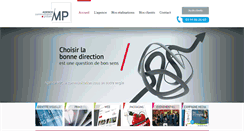 Desktop Screenshot of agence-mp.com